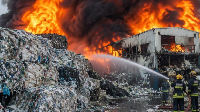 Major Blaze Erupts at Plastic Recycling Facility in Hyderabad