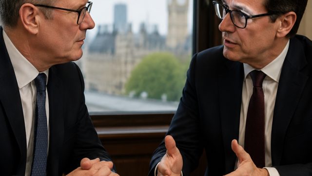 Navigating the Future: Starmer's Strategic Talks with Burnham