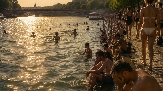 France Faces Tragedy Amid Record Heatwave: 40 Drown in Search for Relief