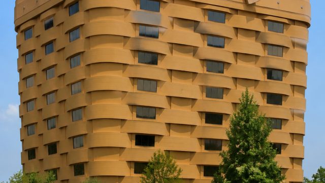 Unique Seven-Story Basket Building Hits Market for $8.5 Million