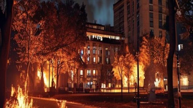Fire Breaks Out Late Night in Victoria Park, Investigation Underway